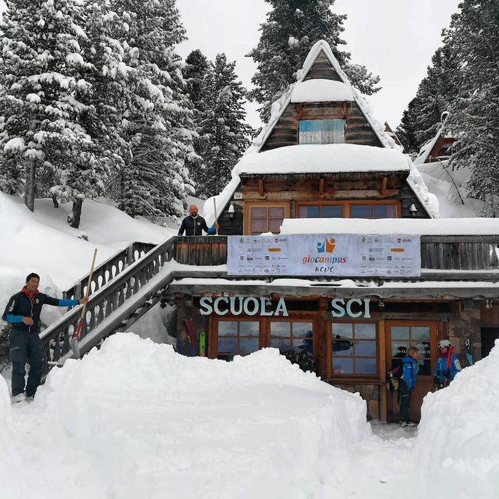 Esterno d'inverno